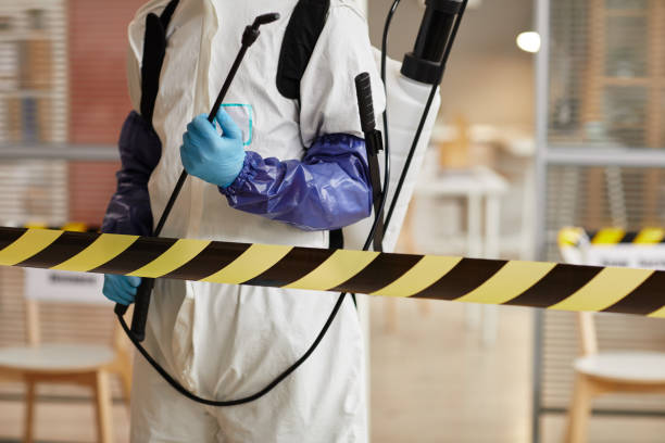 Professional Blood Cleanup technician working in Bridgeport, NJ